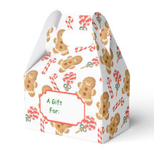 Kerstapatroonbrood met snoepriet