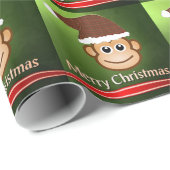 Kerstapenpapier Cadeaupapier (Rol Hoek)