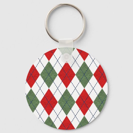 KerstArgyle Sleutelhanger (Voorkant)