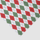 KerstArgyle Tissuepapier (Detail)