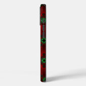 KerstArtdeco Retro-stijl Case-Mate iPhone Case (Achterkant / Links)