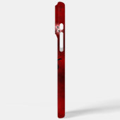 Kerstartiest met zwarte kat Case-Mate iPhone case (Achterkant / Links)