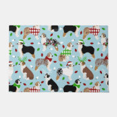 KerstAustralian Shepherd Doormat Deurmat (Voorkant)