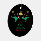 KerstAustralië Kangaroo Keramisch Ornament (Rechts)