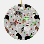 KerstAustralisch Ornament van herderkerij (Achterkant)