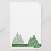 Kerstaven — Kerstaven — TBA Briefpapier (Voorkant / Achterkant)