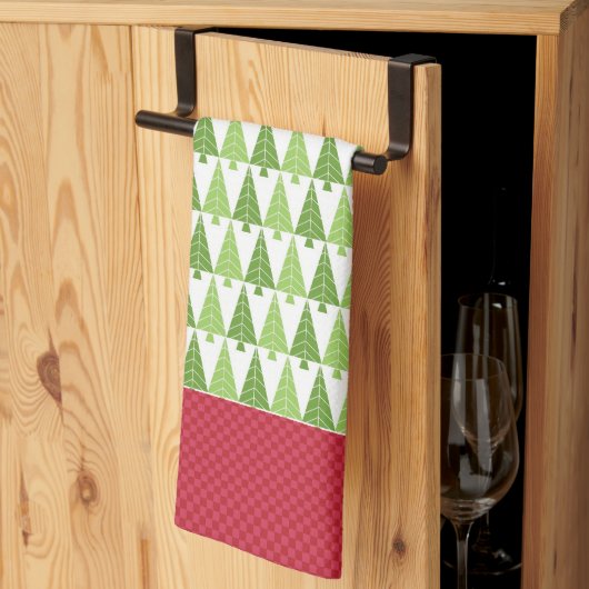 Kerstaven Microfiber Kitchen Towel Theedoek (Derde Gevouwen)