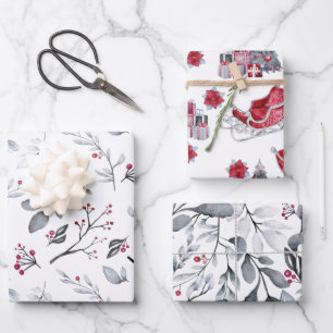 Kerstaven Slaappasta Seizoensbedekking Inpakpapier Vel