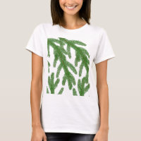 Kerstaven van de boomstructuur T-Shirt