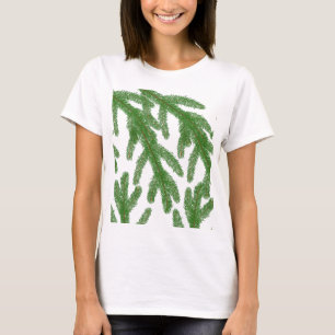 Kerstaven van de boomstructuur T-Shirt