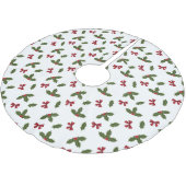 Kerstavestilant Plant en rode bogen Kerstboom Rok (Gekanteld)