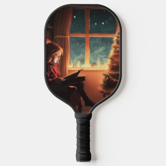 Kerstavond 3 pickleball paddle (Voorkant)