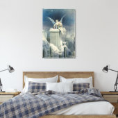 kerstavond canvas afdruk (Insitu (Slaapkamer))