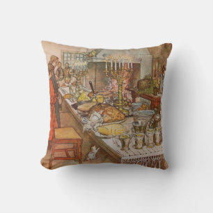 Kerstavond Carl Larsson 1904 Kussen