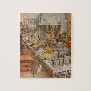 Kerstavond Carl Larsson 1904 Legpuzzel