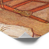 Kerstavond Carl Larsson 1904 Poster (Hoek)