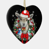 Kerstavond decoratie van geit (Rechts)