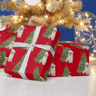 Kerstavond en de boom cadeaupapier