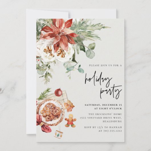 Kerstavond en Koekkerfeestdag Kaart (Voorkant)