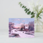 Kerstavond Feestdagenkaart (Staand voorkant)