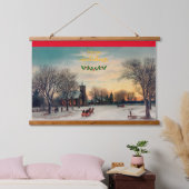 kerstavond hangend wandkleed (Slaapkamer)