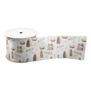 Kerstavond heilig Satin Ribbon Lint