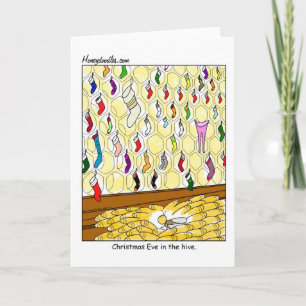 Kerstavond in de Hive (kleur) - Kaart