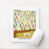 Kerstavond in de Hive (kleur) - Mousepad Muismat (Met muis)