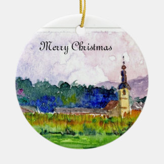 Kerstavond in Slovenië Keramisch Ornament
