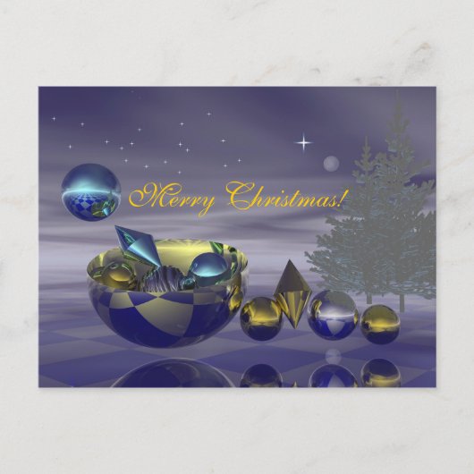 Kerstavond kaart (Voorkant)