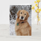 Kerstavond Kaart (Gele Bloem)