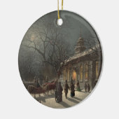 Kerstavond Keramisch Ornament (Links)