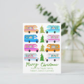Kerstavond kerstavond RV-kerst Briefkaart (Staand voorkant)