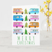 Kerstavond kerstavond RV-kerst Kaart (Gele Bloem)