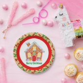 Kerstavond met kerstcadeautjes bord toevoegen (Feest)