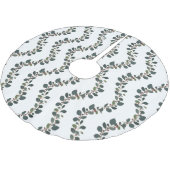 Kerstavond met krulleien en bessen kerstboom rok (Gekanteld)