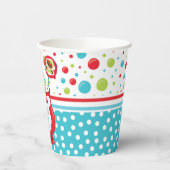 Kerstavond met warme cacao mok papieren bekers (Links)