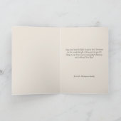  kerstavond nativiteit Christelijk Kaart (Binnen)