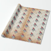  kerstavond op maat cadeaupapier (Uitgerold)