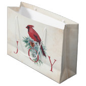  kerstavond op maat groot cadeauzakje (Voorkant Gekanteld)