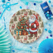 kerstavond papieren bordje (Feest)