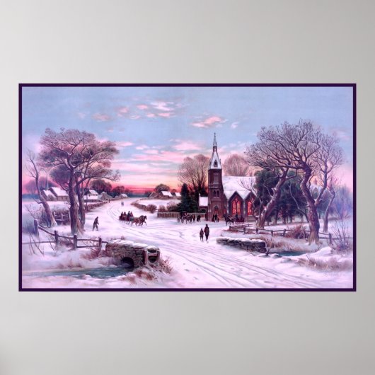 Kerstavond Poster (Voorkant)