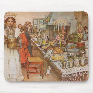 Kerstavond van Carl Larsson, Oude Feestdagen Muismat