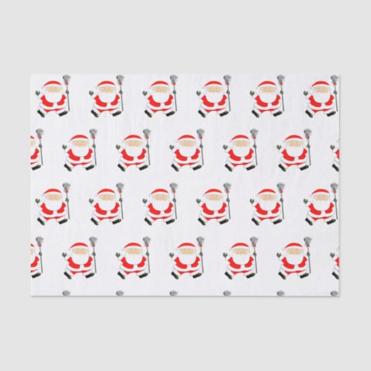 Kerstavond van Lacrosse Tissuepapier (Voorkant)