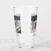 Kerstavond van Sinterklaas Glas (Links)