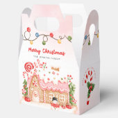 Kerstavond voor ontbijt bedankdoosjes (Geopend)