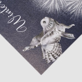 Kerstavond Winter Eigenaars Tissuepapier (Detail)