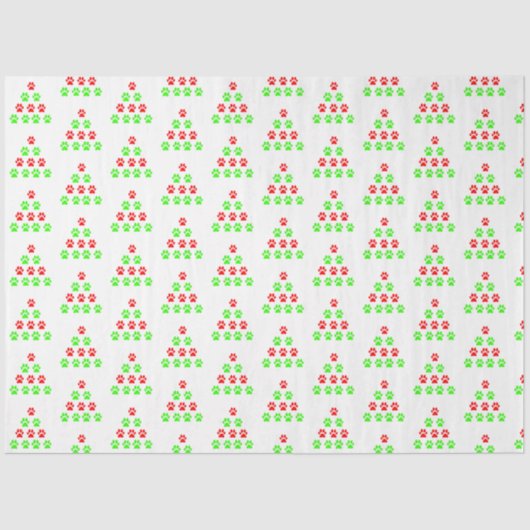 Kerstawstaafboommodel groen rood tissuepapier (Voorkant)