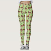 Kerstbaby-dieren Leggings (Voorkant)