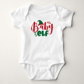 kerstBaby Elf Romper (Voorkant)